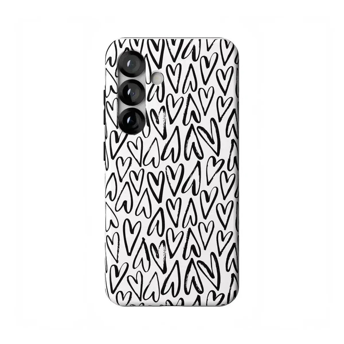 Heart Throb | Endless Hearts Samsung Case Samsung Case Casetry Essential + MagSafe® Galaxy S25