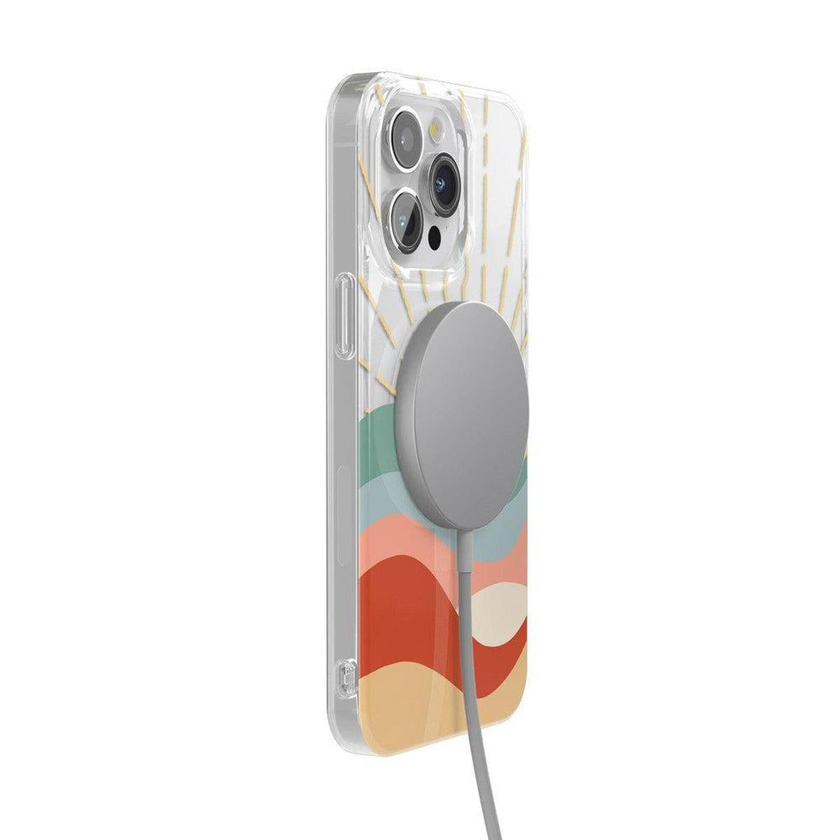 Here Comes the Sun | Colorblock Sunset Case iPhone Case get.casely
