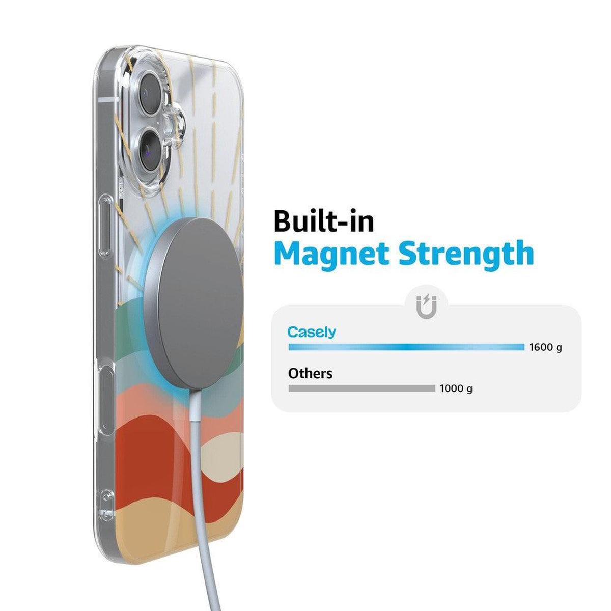 Here Comes the Sun | Colorblock Sunset Case iPhone Case get.casely