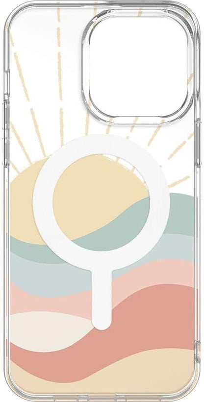 Here Comes the Sun | Colorblock Sunset Case iPhone Case get.casely