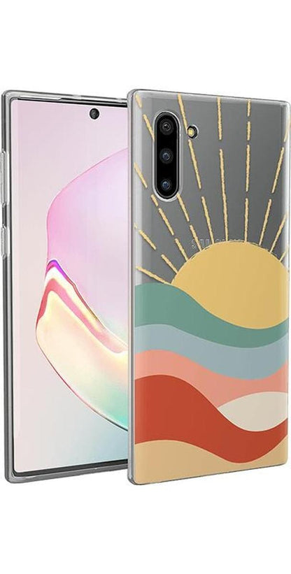 Here Comes the Sun | Colorblock Sunset Samsung Case Samsung Case get.casely