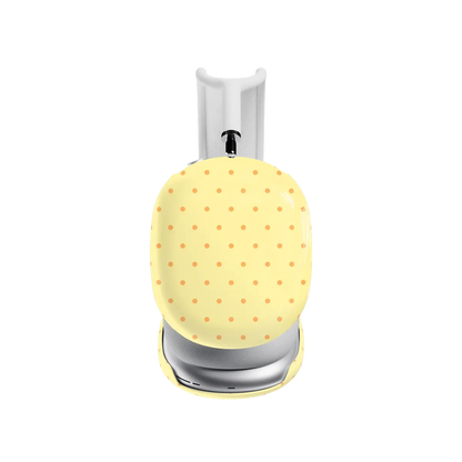 On the Dot | Yellow Polka Dot AirPods Max Case