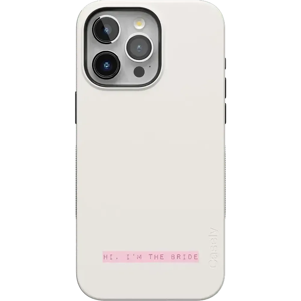 Hi, I'm the Bride | Bachelorette Case Phone Case Casetry Bold Flex + MagSafe® iPhone 16 Pro