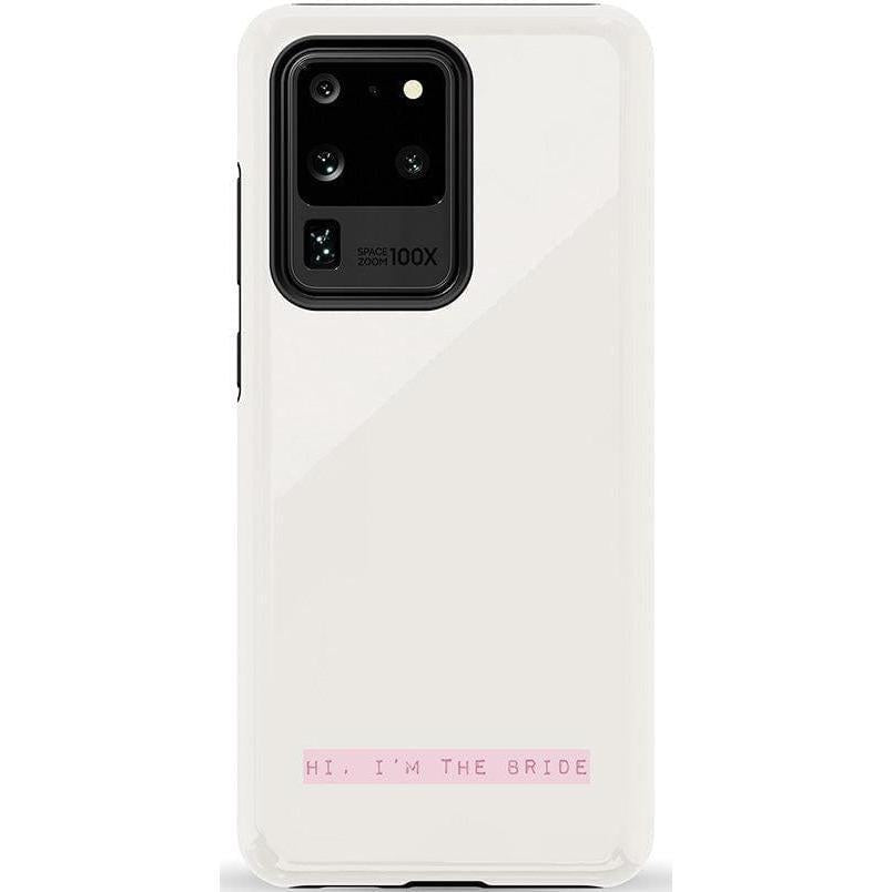 Hi, I'm the Bride | Bachelorette Case Phone Case Casetry Essential Galaxy S20 Ultra