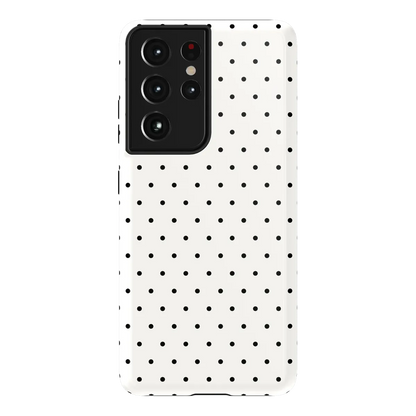 On the Dot | Black Polka Dot Case