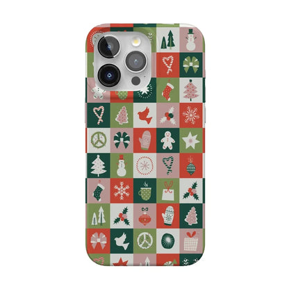 Holiday Square | Countdown to Christmas Case Phone Case Casetry Classic + MagSafe® iPhone 15 Pro Max