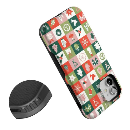 Holiday Square | Countdown to Christmas Case Phone Case Casetry