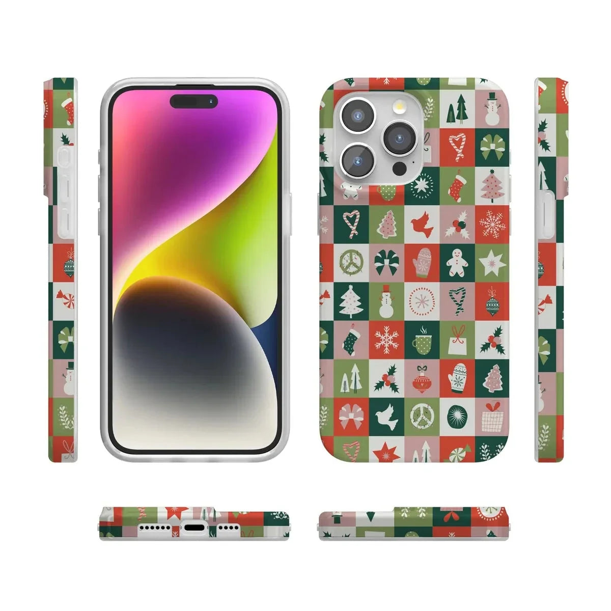Holiday Square | Countdown to Christmas Case Phone Case Casetry