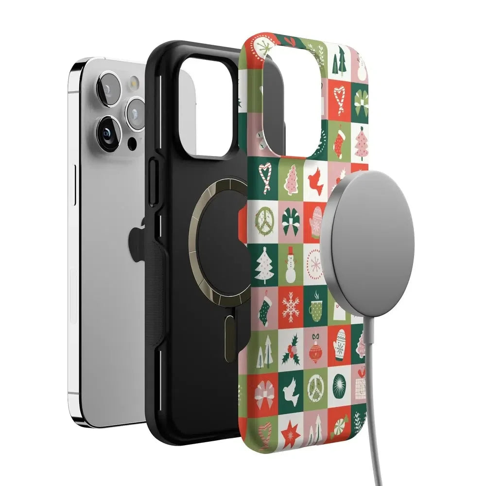 Holiday Square | Countdown to Christmas Case Phone Case Casetry
