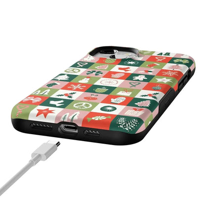Holiday Square | Countdown to Christmas Case Phone Case Casetry
