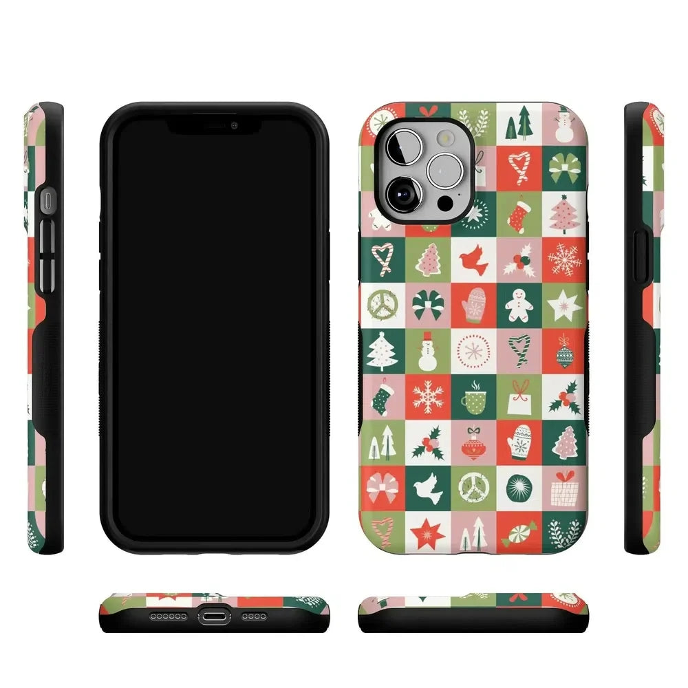 Holiday Square | Countdown to Christmas Case Phone Case Casetry