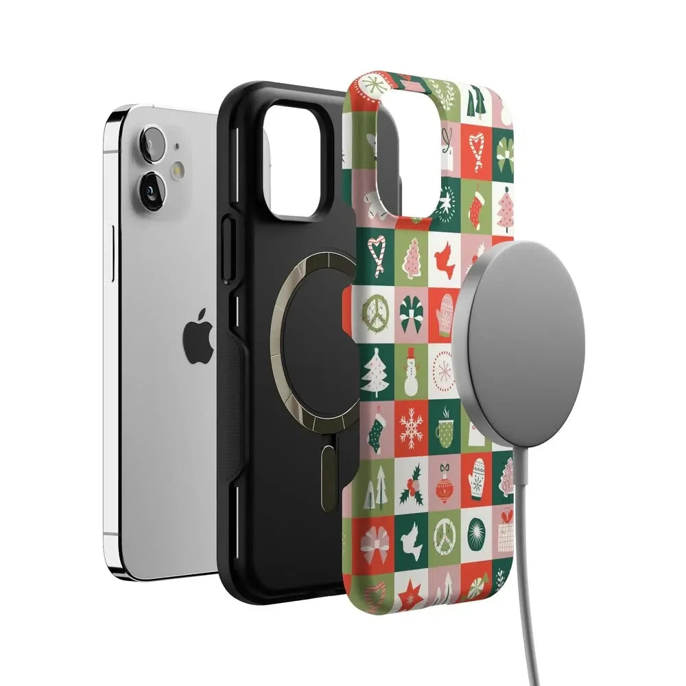 Holiday Square | Countdown to Christmas Case Phone Case Casetry