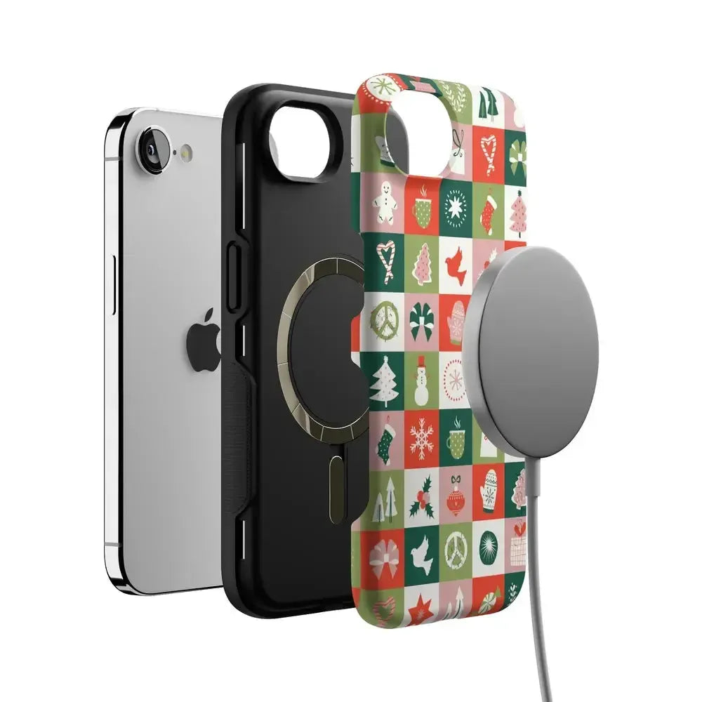 Holiday Square | Countdown to Christmas Case Phone Case Casetry