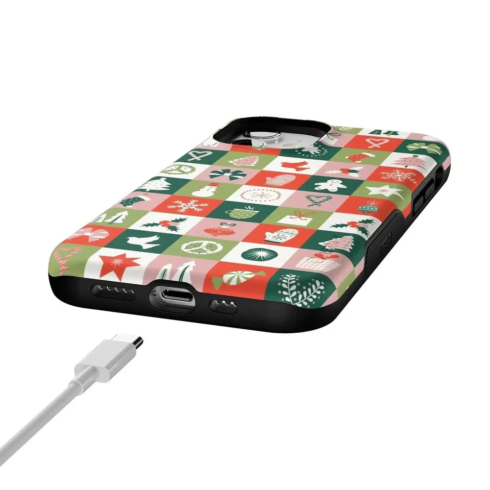 Holiday Square | Countdown to Christmas Case Phone Case Casetry