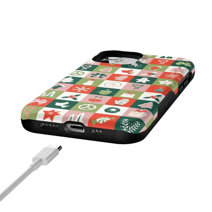 Holiday Square | Countdown to Christmas Case Phone Case Casetry