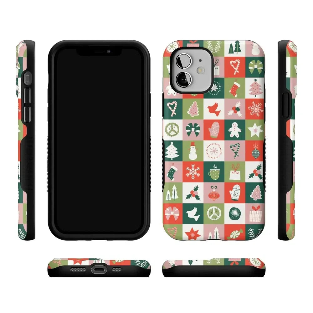 Holiday Square | Countdown to Christmas Case Phone Case Casetry