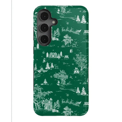 Home for the Holidays | Mountain Town Case Phone Case Casetry Bold Flex + MagSafe® Galaxy S25 Plus