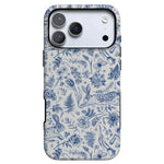 Hop & Bloom | Bunny Toile Case Phone Case Casetry Bold Flex + MagSafe® iPhone 17 Pro Max