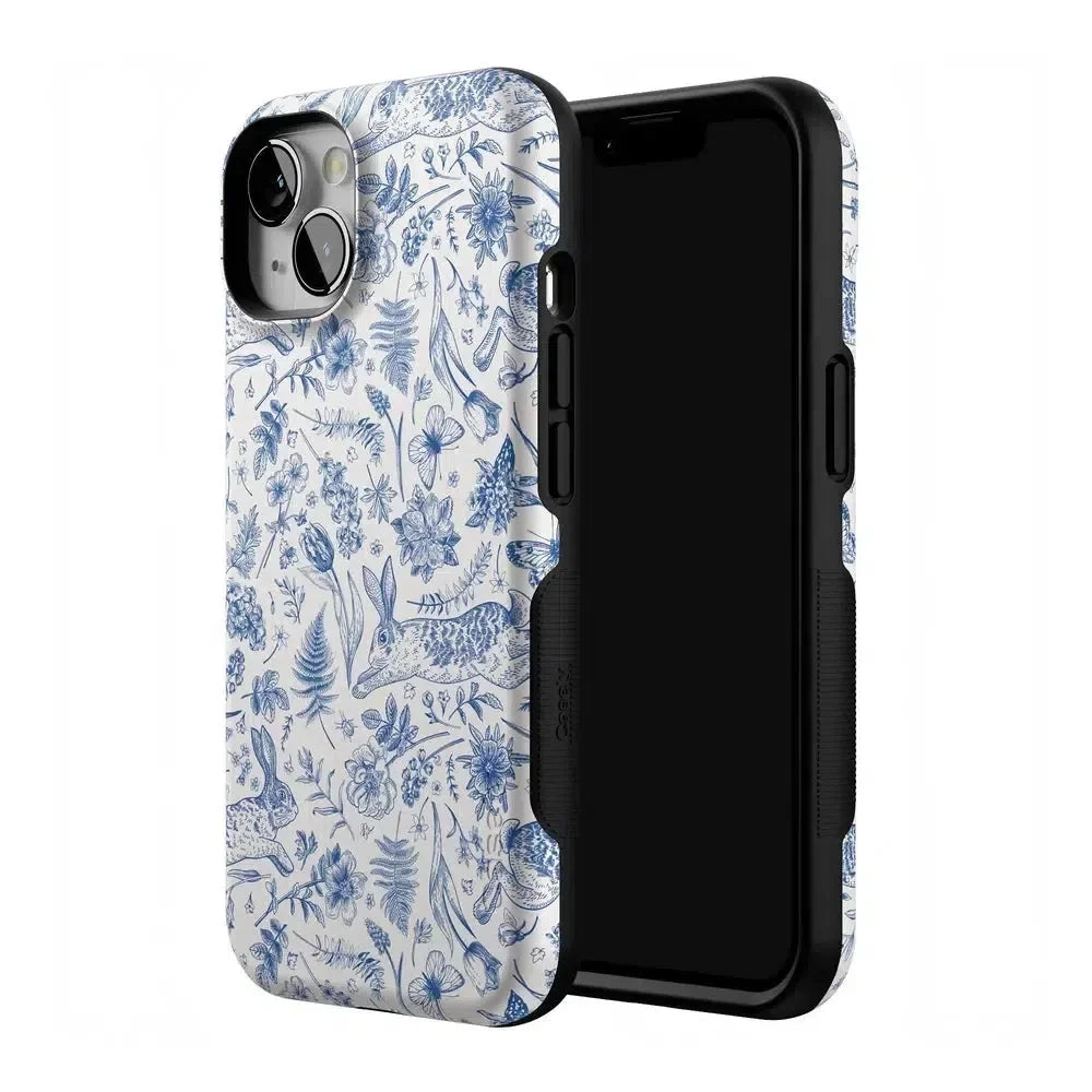 Hop & Bloom | Bunny Toile Case Phone Case Casetry