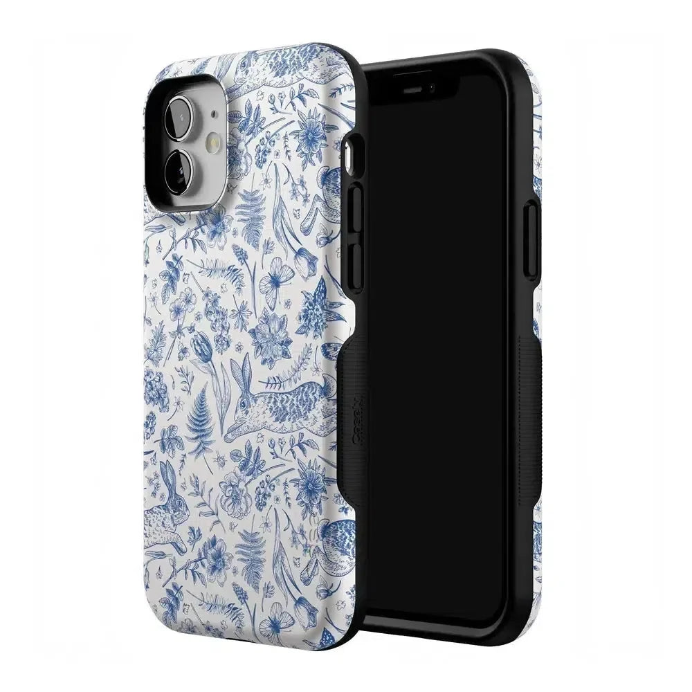 Hop & Bloom | Bunny Toile Case Phone Case Casetry
