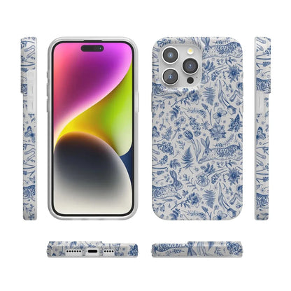 Hop & Bloom | Bunny Toile Case Phone Case Casetry