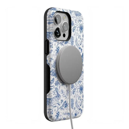 Hop & Bloom | Bunny Toile Case Phone Case Casetry