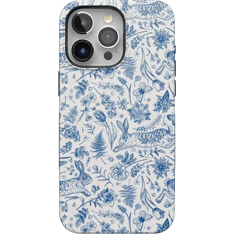 Hop & Bloom | Bunny Toile Case Phone Case Casetry