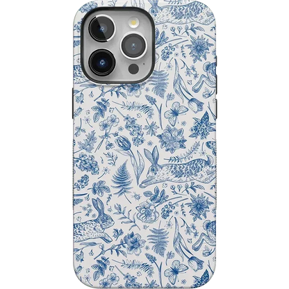 Hop & Bloom | Bunny Toile Case Phone Case Casetry