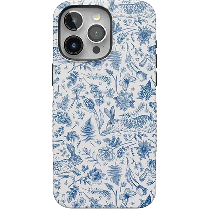 Hop & Bloom | Bunny Toile Case Phone Case Casetry