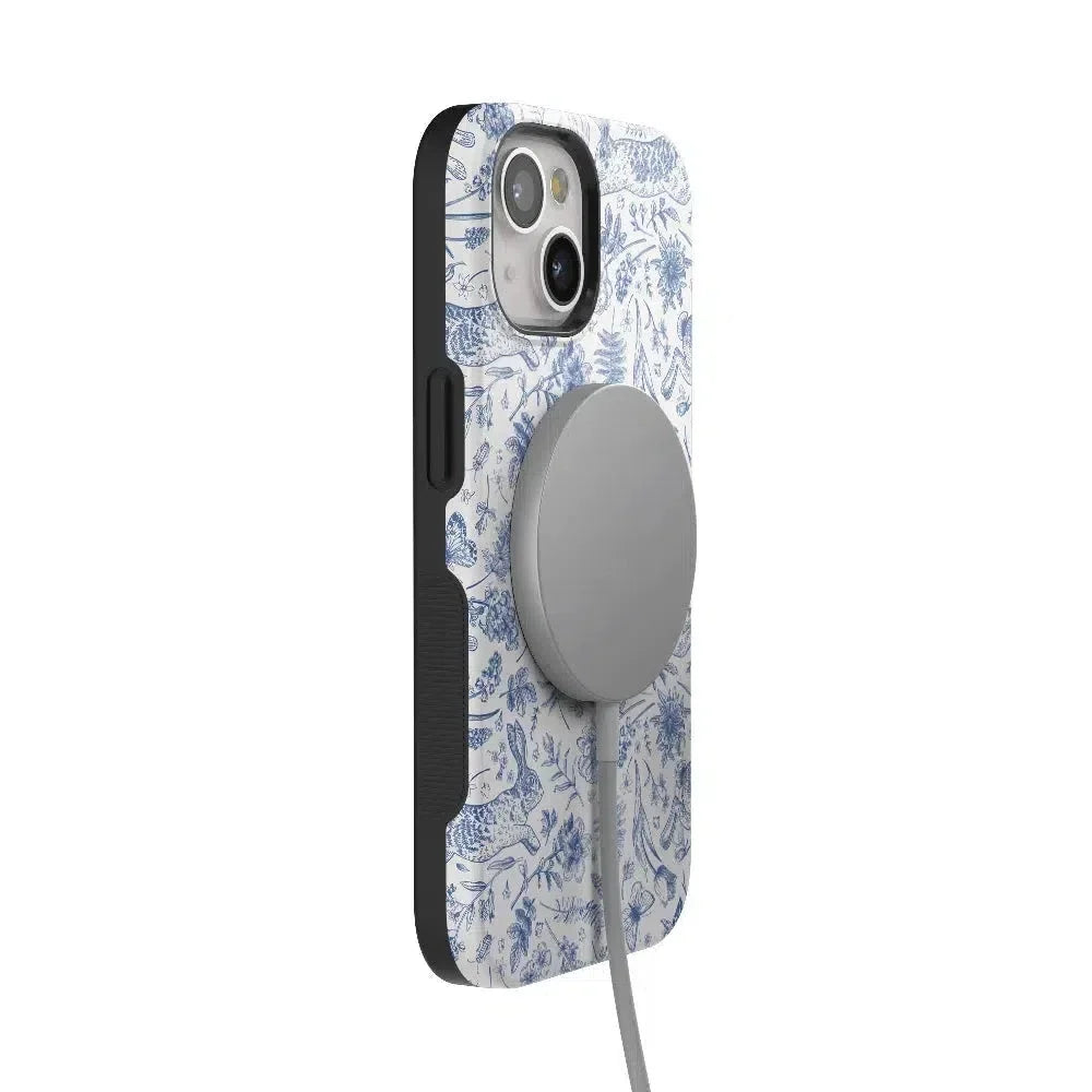 Hop & Bloom | Bunny Toile Case Phone Case Casetry