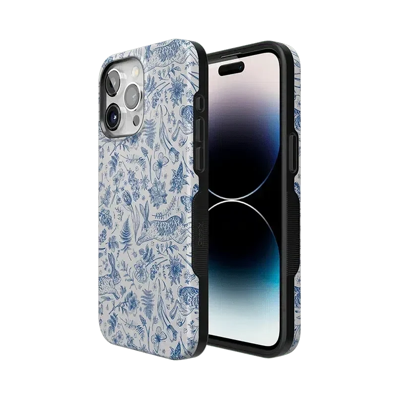 Hop & Bloom | Bunny Toile Case Phone Case Casetry