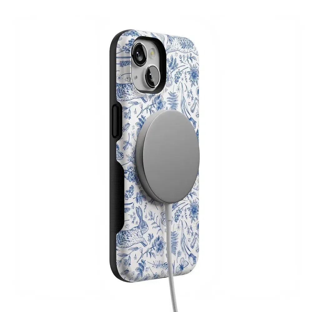 Hop & Bloom | Bunny Toile Case Phone Case Casetry