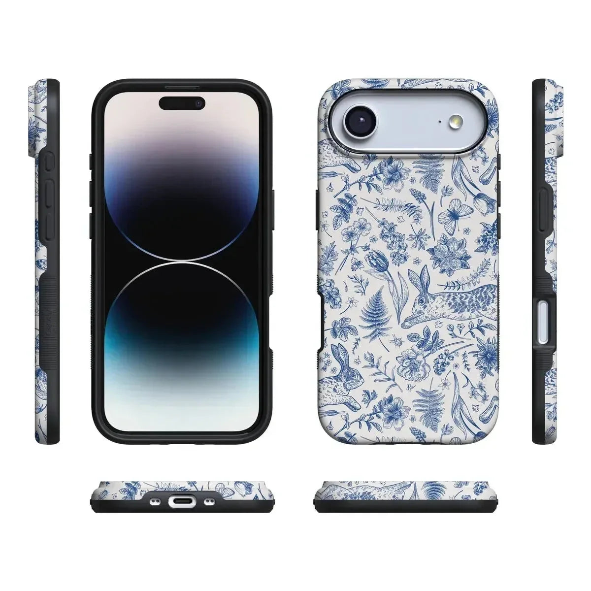 Hop & Bloom | Bunny Toile Case Phone Case Casetry