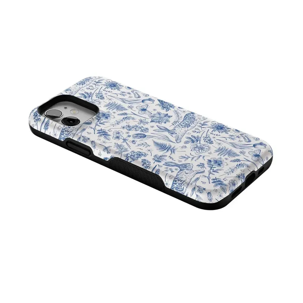 Hop & Bloom | Bunny Toile Case Phone Case Casetry