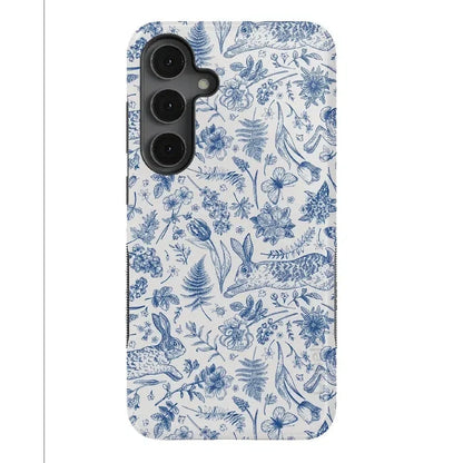Hop & Bloom | Bunny Toile Case Phone Case Casetry