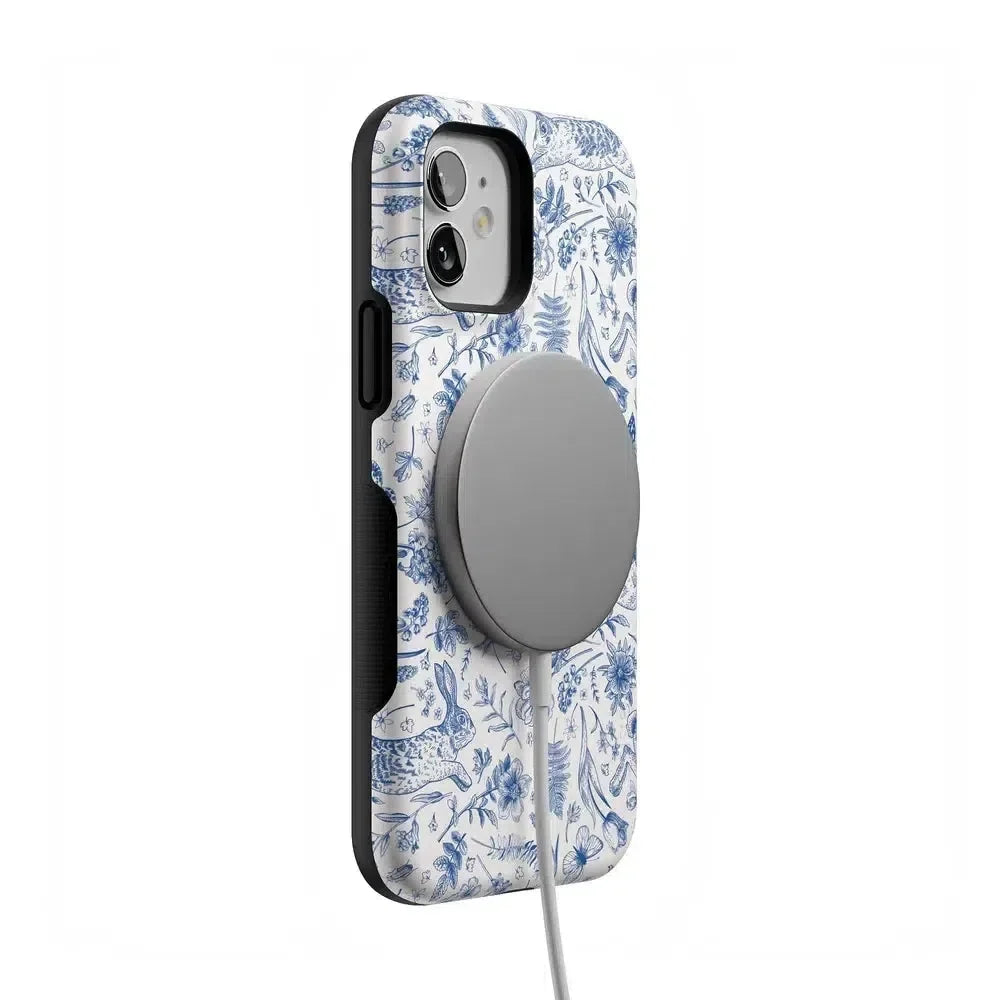 Hop & Bloom | Bunny Toile Case Phone Case Casetry