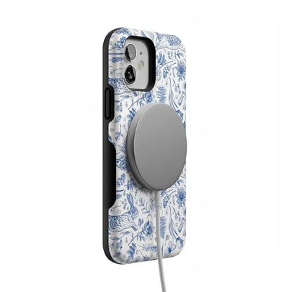 Hop & Bloom | Bunny Toile Case Phone Case Casetry