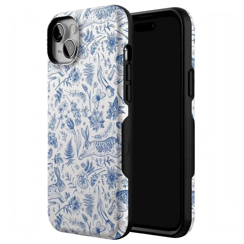 Hop & Bloom | Bunny Toile Case Phone Case Casetry