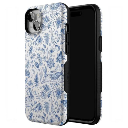 Hop & Bloom | Bunny Toile Case Phone Case Casetry