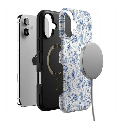 Hop & Bloom | Bunny Toile Case Phone Case Casetry