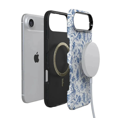 Hop & Bloom | Bunny Toile Case Phone Case Casetry