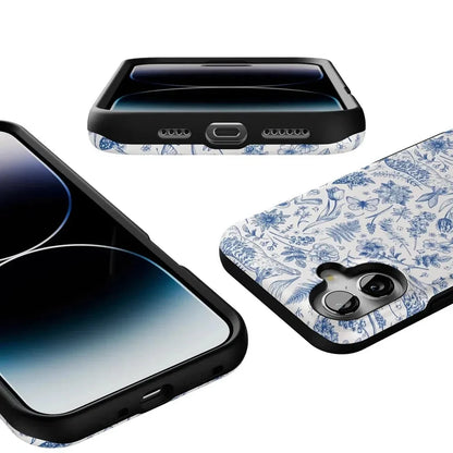 Hop & Bloom | Bunny Toile Case Phone Case Casetry