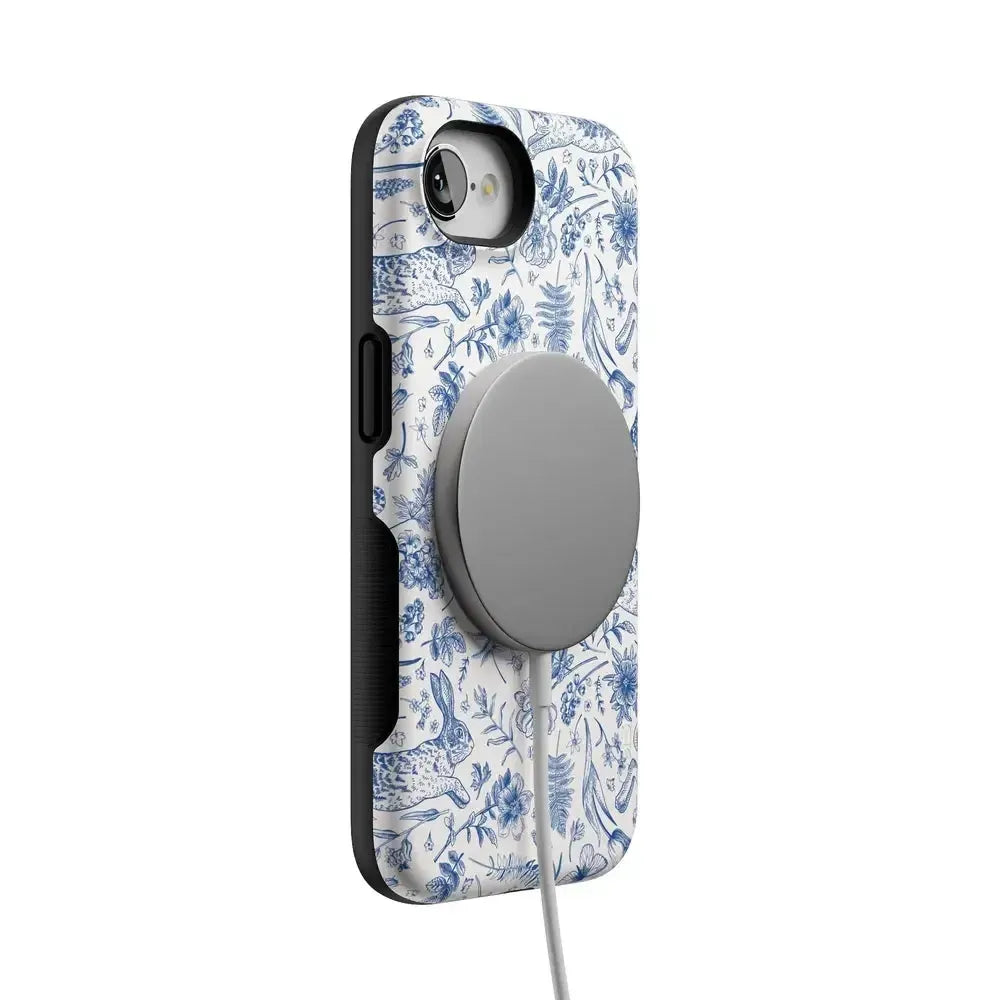 Hop & Bloom | Bunny Toile Case Phone Case Casetry