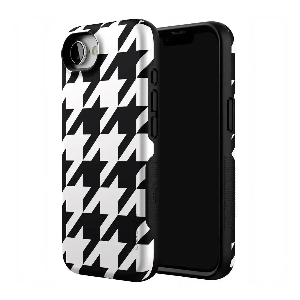 Houndstooth | High Contrast Design Case Phone Case Casetry
