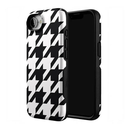 Houndstooth | High Contrast Design Case Phone Case Casetry