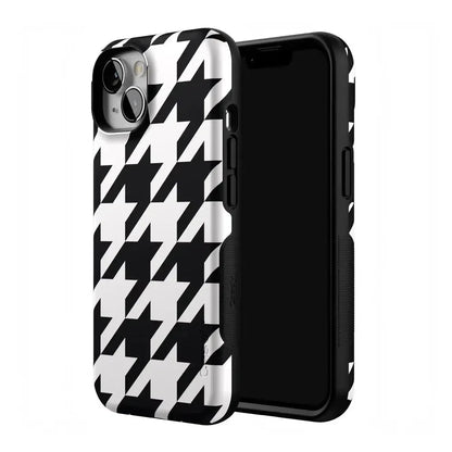 Houndstooth | High Contrast Design Case Phone Case Casetry