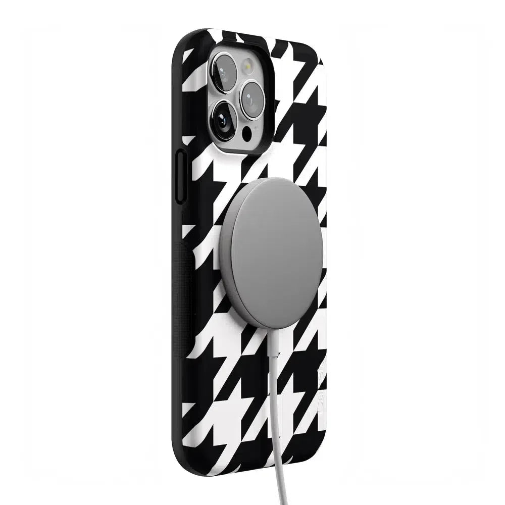Houndstooth | High Contrast Design Case Phone Case Casetry