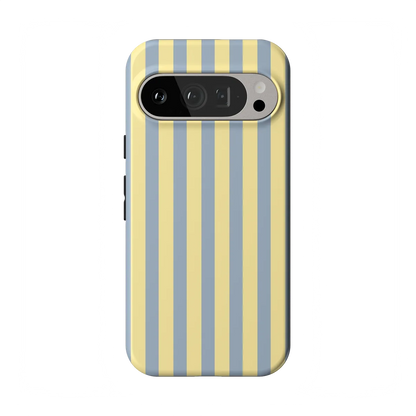 Coastline Stripes | Blue & Yellow Case - Google Pixel 9 Pro