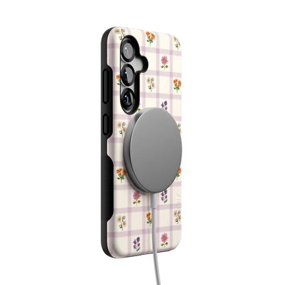 Meadow Check | Floral Gingham Case
