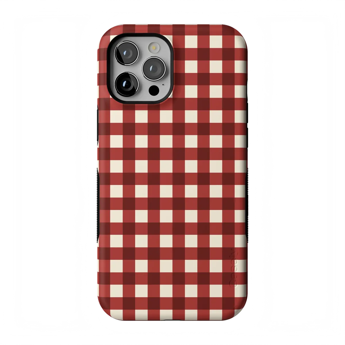 Checked Twice | Red Plaid Case